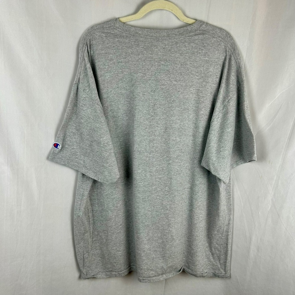Champion Oklahoma University‎ OU Sooners Shirt Unisex 2XL Gray Short Sleeve - Picture 8 of 9